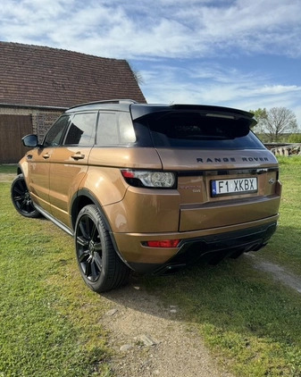 Land Rover Range Rover Evoque cena 99900 przebieg: 146000, rok produkcji 2014 z Lubsko małe 781